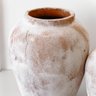 05 vaso brie em ceramica branco e terracota p