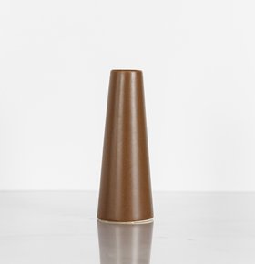 01 vaso conne em ceramica marrom