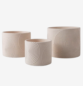 01 cachepot carl em cimento areia